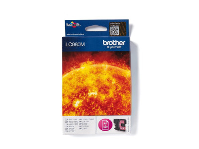Brother : LC-980M Cartouche encre MAGENTA pour DCP-145 -165C