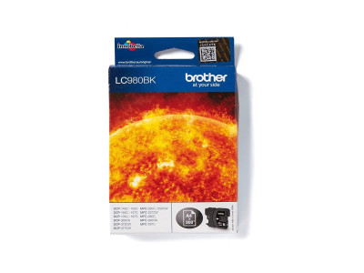Brother : LC-980BK Cartouche encre NOIR pour DCP-145 -165C