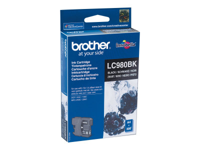 Brother : LC-980BK Cartouche encre NOIR pour DCP-145 -165C