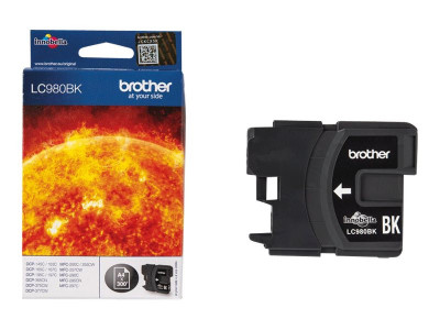 Brother : LC-980BK Cartouche encre NOIR pour DCP-145 -165C