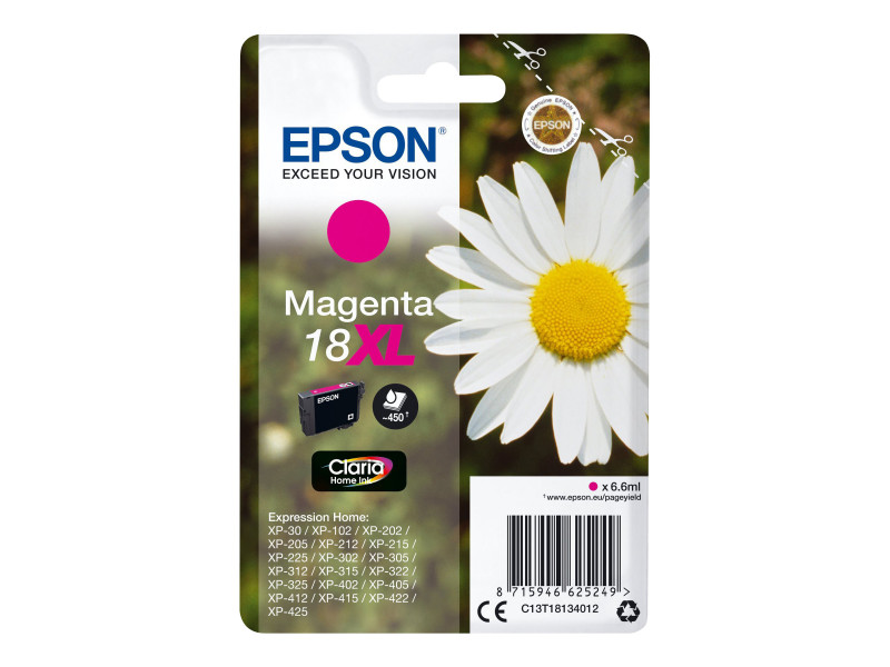 Epson HOME encre CLARIA Magenta 18XL CLARIA HOME INK