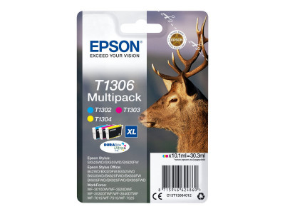 Epson : Cartouche Encre Durabrite ULTRA MULTIPK 3 COLOUR BX320FW SX620FW SX525WD