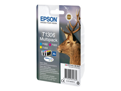 Epson : Cartouche Encre Durabrite ULTRA MULTIPK 3 COLOUR BX320FW SX620FW SX525WD