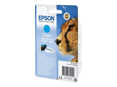 Epson : Cartouche Encre Durabrite ULTRA CYAN pour D78/DX4000/4050/DX5000/DX6000