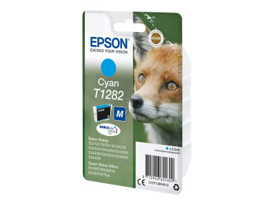 Epson : Cartouche Encre Durabrite ULTRA CYAN T1282