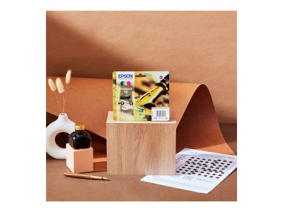 Epson : Cartouche Encre Durabrite ULTRA MULPK 4 COLOUR 16XL