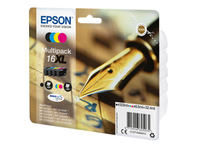 Epson : Cartouche Encre Durabrite ULTRA MULPK 4 COLOUR 16XL