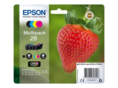 Epson Multipack 4-COL.29 HOME encre BLCK/Y/CY/MG STANDARD RF+AM