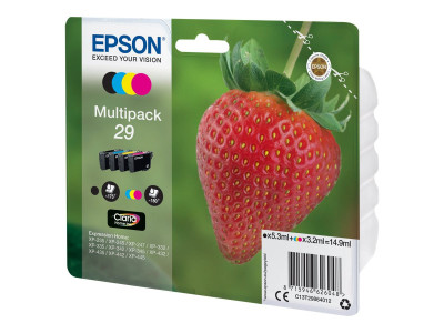 Epson Multipack 4-COL.29 HOME encre BLCK/Y/CY/MG STANDARD RF+AM