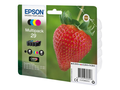 Epson Multipack 4-COL.29 HOME encre BLCK/Y/CY/MG STANDARD RF+AM