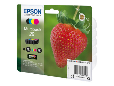 Epson Multipack 4-COL.29 HOME encre BLCK/Y/CY/MG STANDARD RF+AM