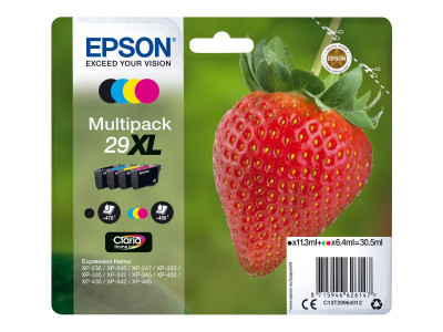 Epson Multipack 4-COL.29XL HOME encre CY/MAG/BLCK/Y HIGH XL RF+AM