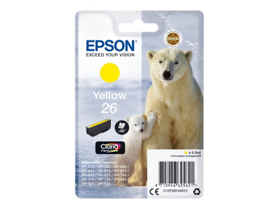 Epson premium encre Claria Jaune 26 .