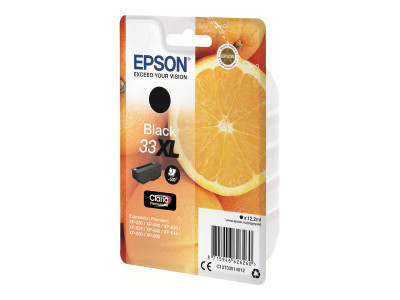 Epson : SGLPCK BLACK 33XL PREM.INK PREM.INK 33 BLACK HIGH XL