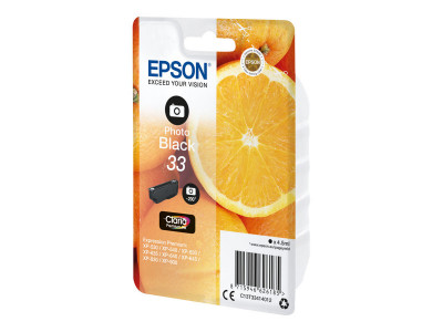 Epson : SGLPCK Photo BLCK 33 PREM.INK PREM.INK Photo BLACK STANDARD