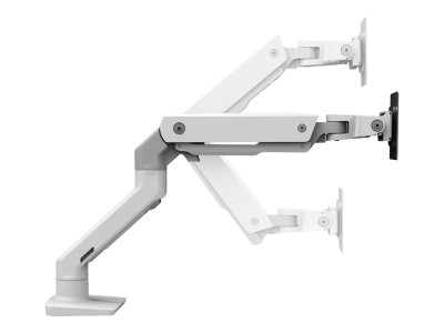 Ergotron Bras HX mono-écran, fixation bureau blanc