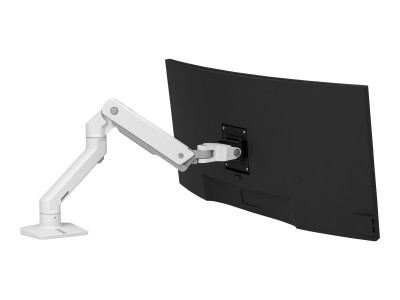 Ergotron Bras HX mono-écran, fixation bureau blanc
