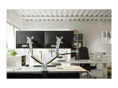 NewStar : NEOMOUNTS DESK MOUNT pour 10-32IN SILVER (7.55kg)