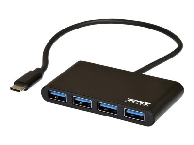 Port Technology : HUB USB 4 PORTS 4 PORTS USB et SORTIE TYPE C
