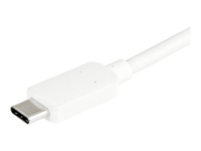 Startech : ADAPTATEUR USB TYPE-C VERS HDMI 4K avec POWER DELIVERY - BLANC