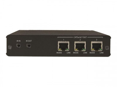 Startech : EXTENDEUR HDBASET A 3 PORTS - SPLITTER HDMI 1X3 VIA CAT5 - 4K