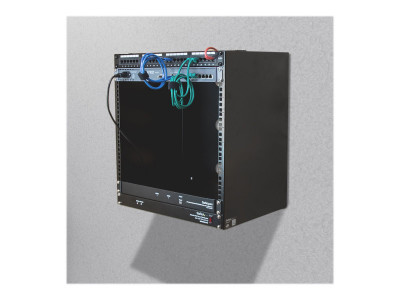 Startech : RACK de SERVEUR MURAL 12U 12 en ACIER SOLIDE - SUPPORT MURAL (11.14kg)