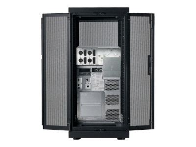 APC : NETSHELTER SX BASE ENCLOSURE 24UX600X1070MM BLACK (65.00kg)