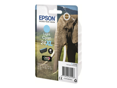 Epson : CLARIA Photo HD Encre 24XL LGT CYAN pour 24SERIES