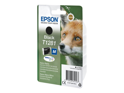 Epson : Cartouche Encre DURABRITE BLACK T1281 RF/AM TAGS