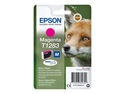 Epson : Cartouche Encre DURABRITE MAGENTA T1283 RF/AM TAGS