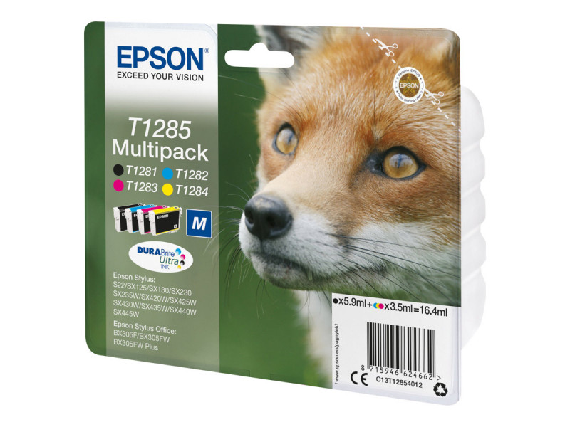 Epson : MULTIpack 4-COL T1285 Encre SECUR T1285 RF/AM TAGS