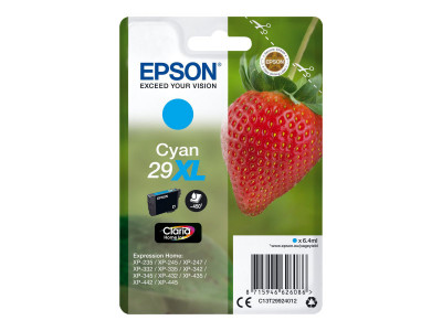 Epson : SGLPCK CYAN 29XL HOME Encre CYAN HIGH XL