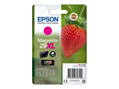 Epson : SGLPCK MAGENTA 29XL HOME Encre MAGENTA HIGH XL