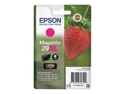 Epson : SGLPCK MAGENTA 29XL HOME Encre MAGENTA HIGH XL