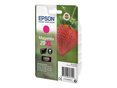 Epson : SGLPCK MAGENTA 29XL HOME Encre MAGENTA HIGH XL