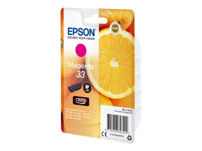 Epson : SGLPCK MAGENTA 33 PREM.INK MAGENTA STANDARD RF+AM