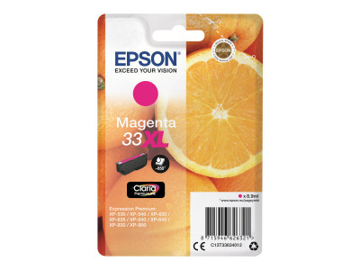 Epson : SGLPCK MAGENTA 33XL PREM.INK PREM.INK MAGENTA HIGH XL