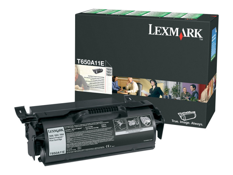 Lexmark : cartouche toner Return Program 7K pages pour T650/ T652/ T654