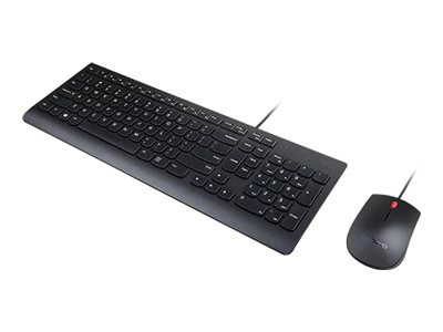 Lenovo : ESSENTIAL WIRED KEYBOARD et MOUSE COMBO FRENCH fr