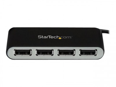 Startech : HUB USB 2.0 PORTABLE A 4 PORTS avec cable INTEGRE