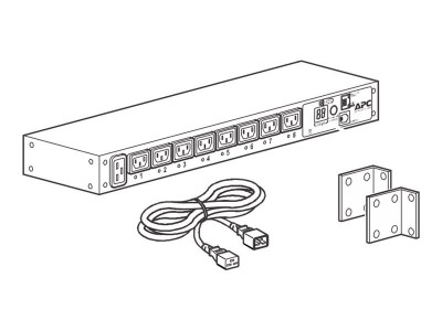 APC : RACK PDU SWITCHED 1U 16A 19IN 208/230V 8 OUTPUT