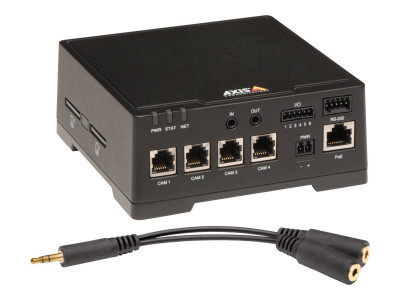 Axis : AXIS F44 DUAL AUDIO INPUT SUPPORTS 1080P 15/12.5 FPS