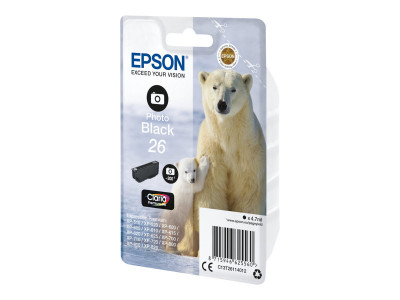 Epson CLARIA PREMIUM encre Photo Noir 26 RF/AM TAGS
