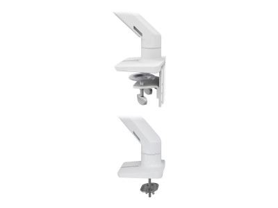 Ergotron : HX DESK DUAL MONITOR ARM WHITE .