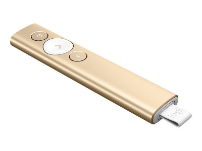 Logitech : SPOTLIGHT PRESENTATION REMOTE GOLD