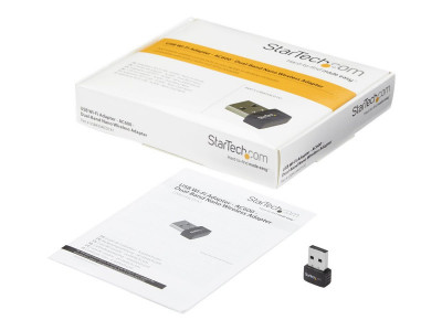 Startech : ADAPTATEUR USB WIFI BI-BANDE NANO - AC600 - 2 4 GHZ / 5 GHZ