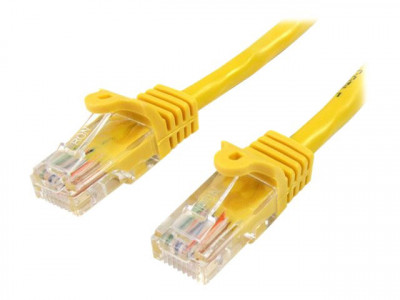 Startech : CABLE RESEAU CAT5E UTP SANS CROCHET de 5 M - JAUNE