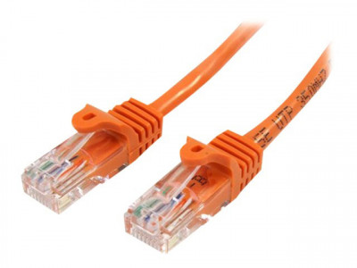 Startech : CABLE RESEAU CAT5E UTP SANS CROCHET de 5 M - ORANGE