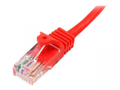 Startech : CABLE RESEAU CAT5E UTP SANS CROCHET de 5 M - ROUGE