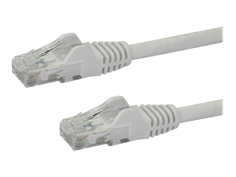 Startech : CABLE RESEAU CAT6 UTP SANS CROCHET de 50 CM - BLANC